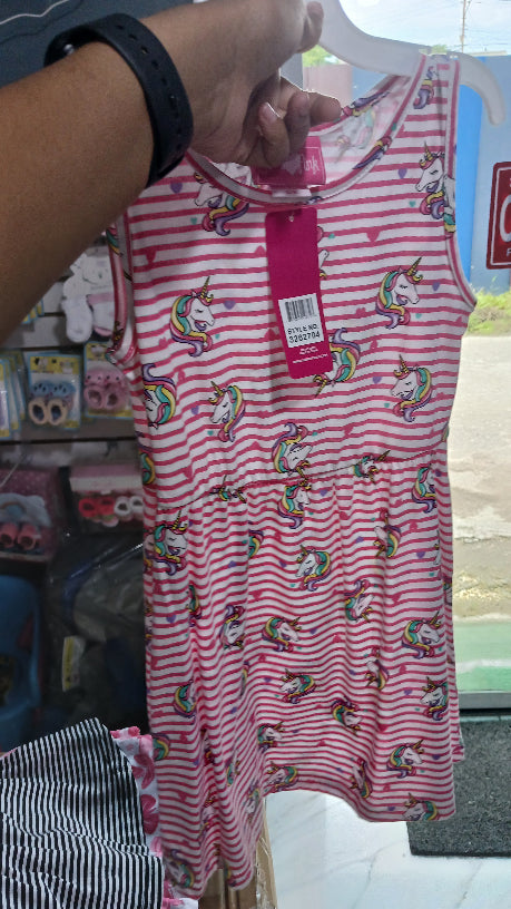 Unicorn rainbow dress