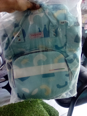 Light blue nappy bag