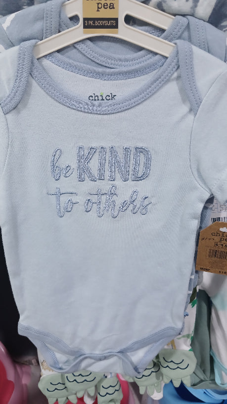 Be kind to others 3pc onesies