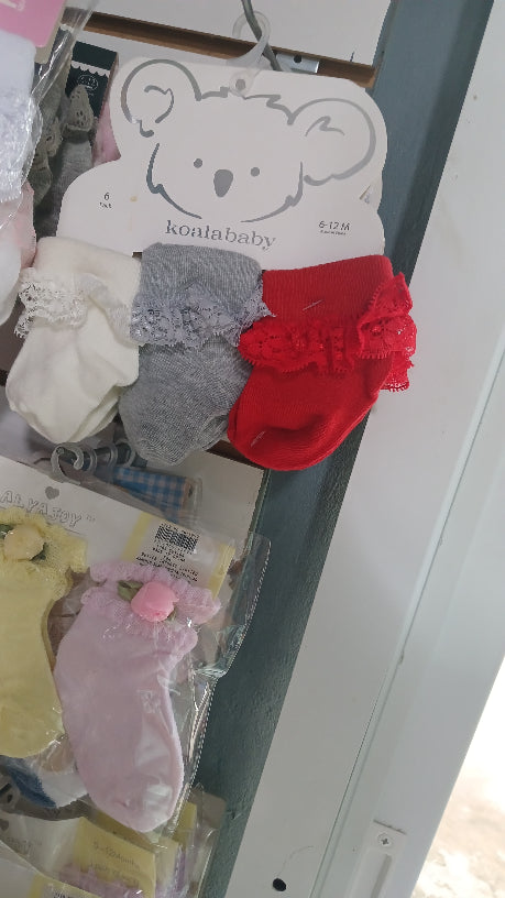 Mixed colored socks