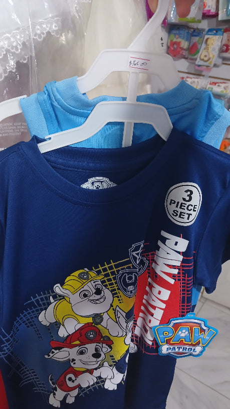 Paw patrol 3pcs set