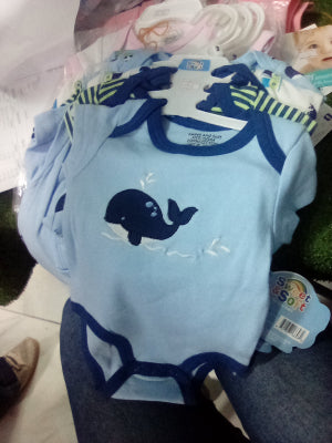 Sweet and soft whale onesie