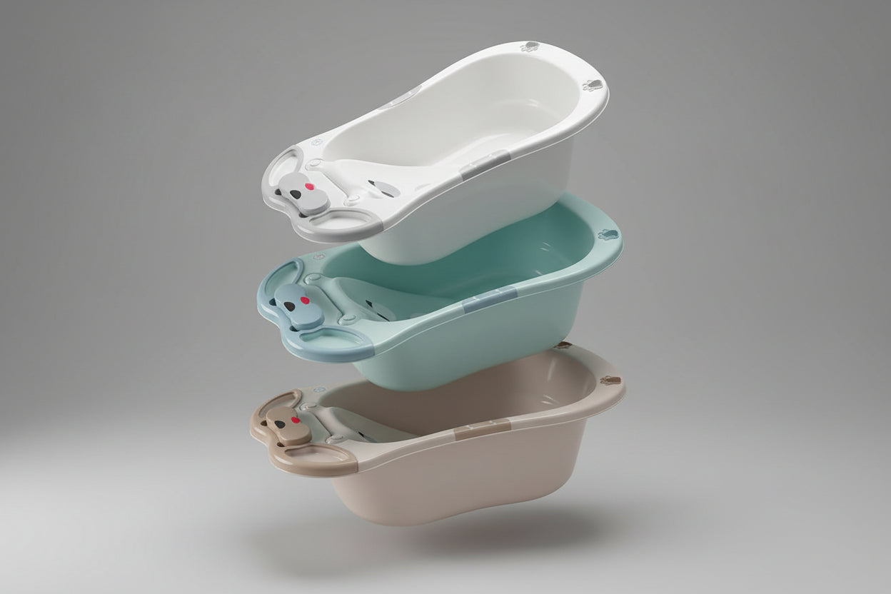 Large Baby Bear Bathtub