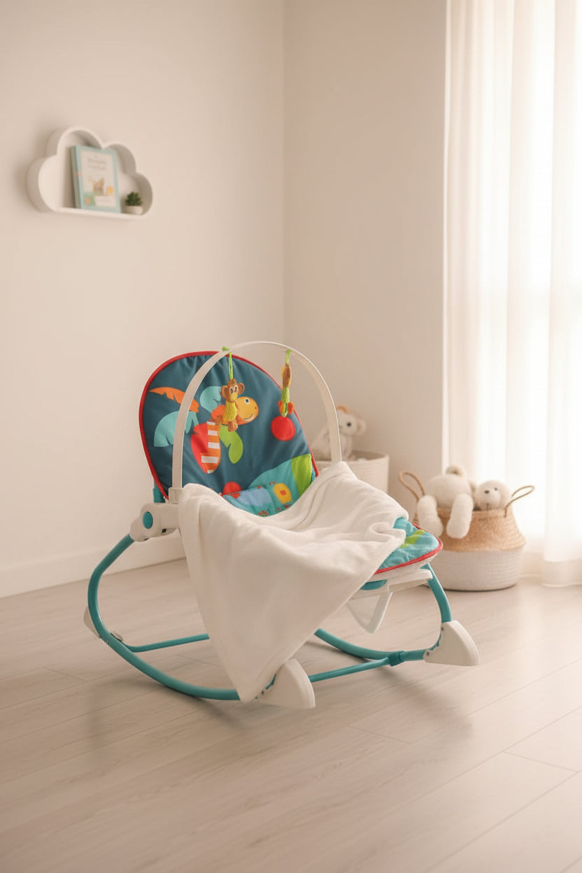 Baby Rocker with Feeding Tray